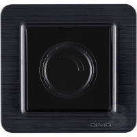 Диммер поворотный 800W Arvia Electric Lavin Черный матовый (21 25 4007 237)